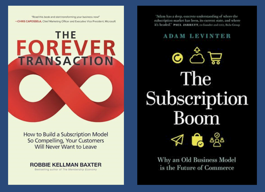 Bøger om abonnement - The Forever og Subscription